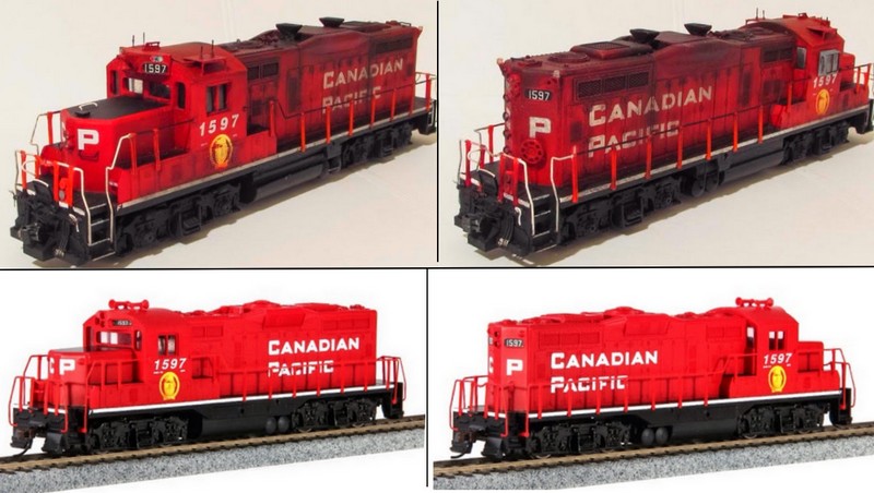 ho scale cp rail locomotives