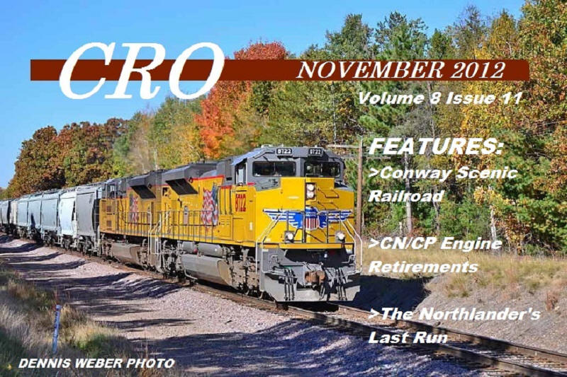 CRO - http://www.canadianrailwayobservations.com - - Home Page